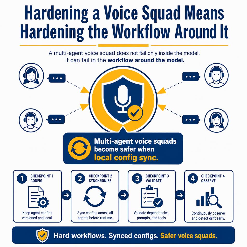 Hardening a Voice Squad Means Hardening the Workflow Around It