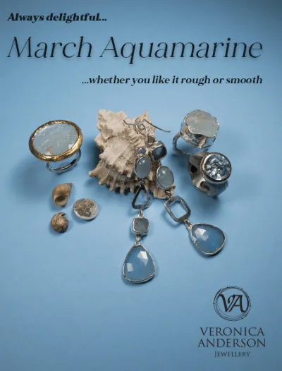 Portfolio Image | Veronica Anderson Jewellery | March Aquamarine