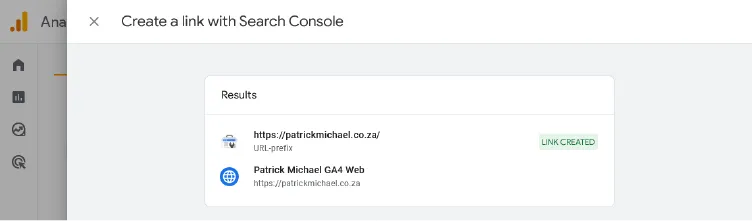 submit search console details