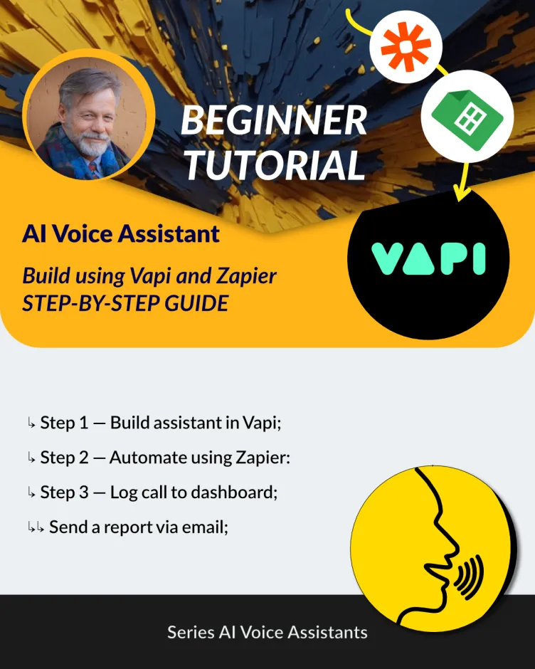 Build an AI voice assistant with Vapi - three steps