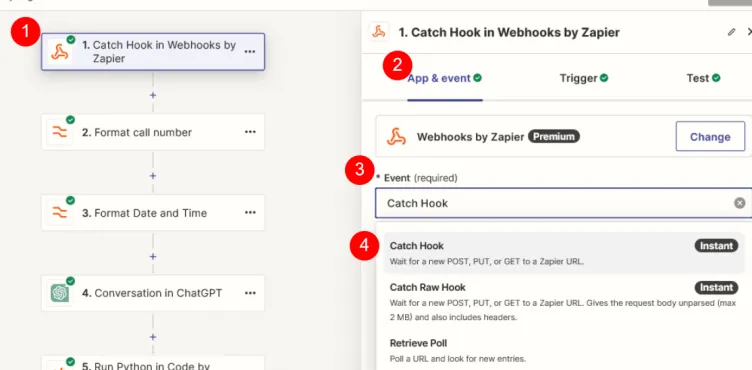 Zapier Vapi Webhook