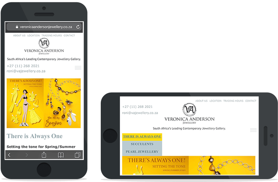 Portfolio | Veronica Anderson Jewellery | Smart Phone View Portfolio | Veronica Anderson Jewellery | Smart Phone View