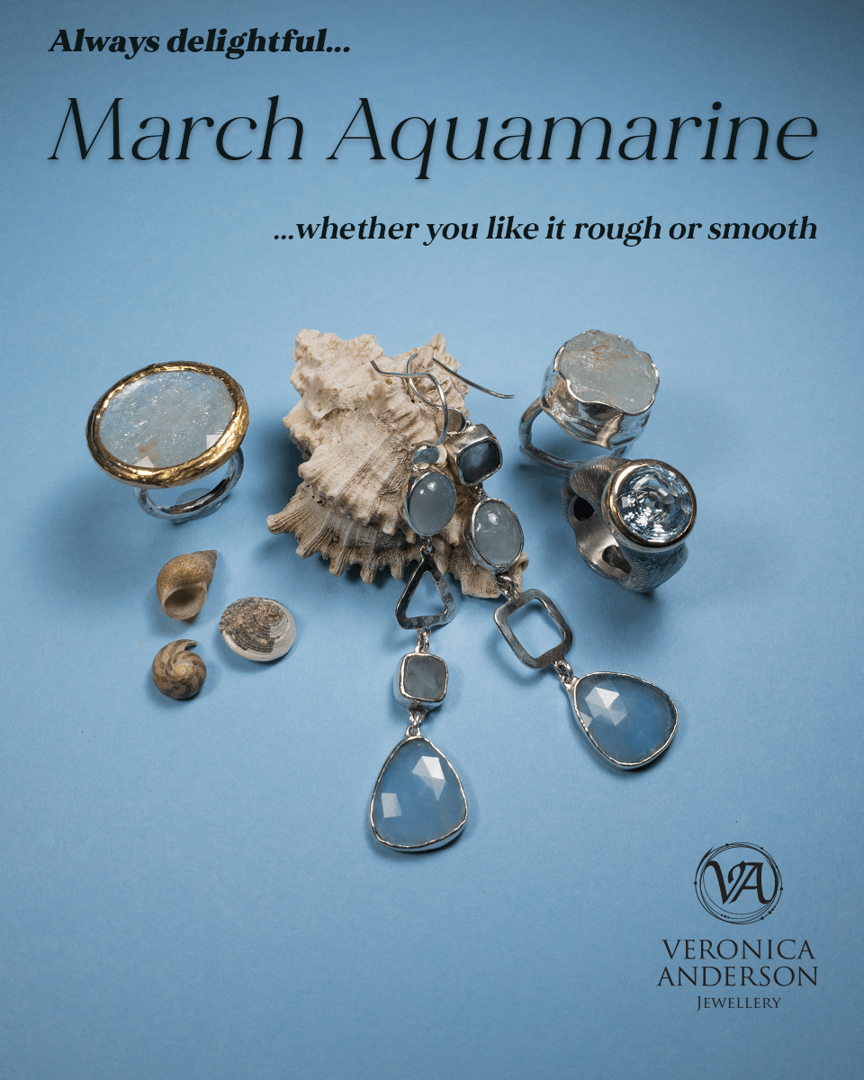 Portfolio Image | Veronica Anderson Jewellery | March Aquamarine